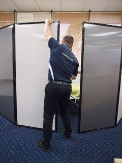 Free Standing Privacy Screens - Portable Partitions