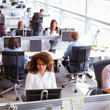 Research: Open Offices Do More Harm Than Good- portable partition
