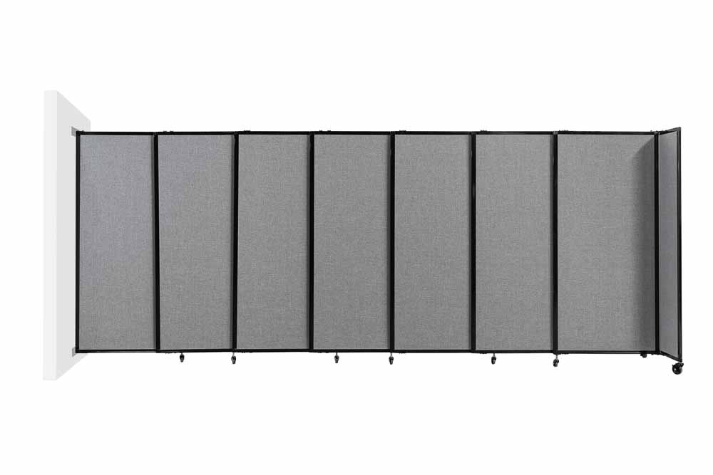 Telescoping Acoustic Partition Wall Mountable (Fabric)