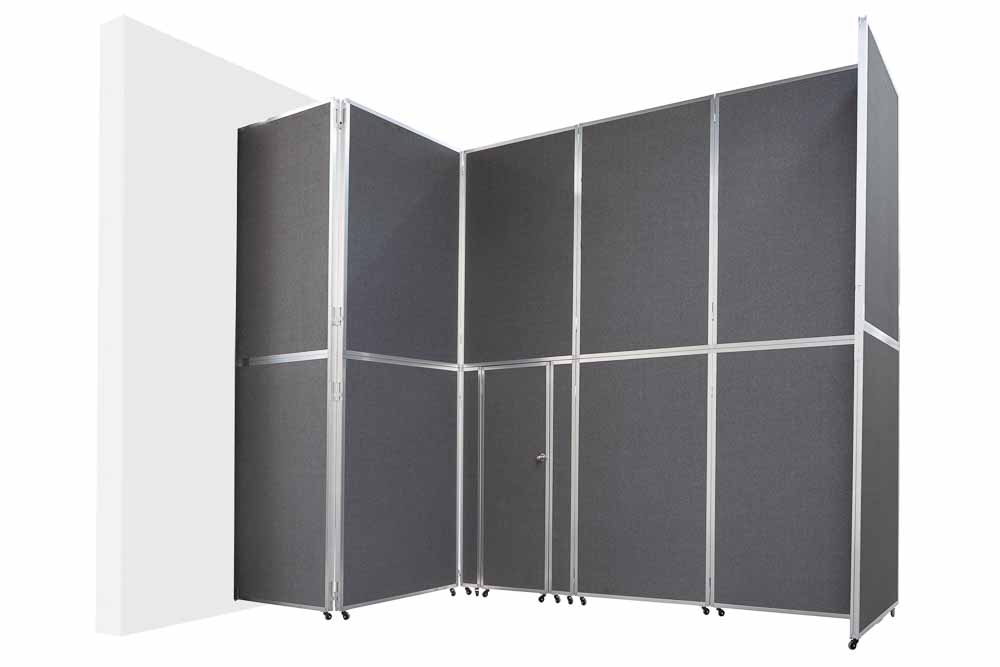 Wall-mounted operable wall systems