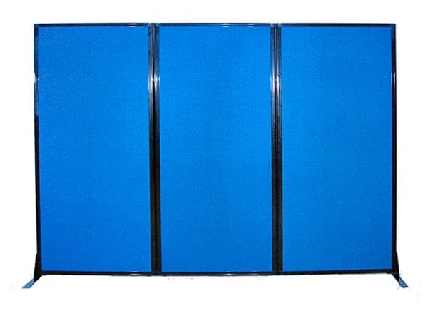 Afford-A-Wall Folding Mobile Room Divider (Fabric)