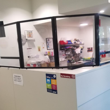 Health Protection Room Divider in Australia