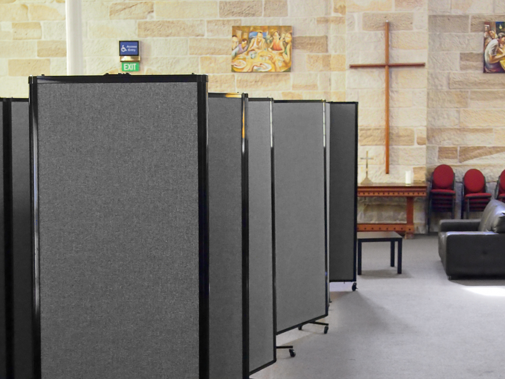 Church Room Dividers & Partition Walls Portable Partitions Australia