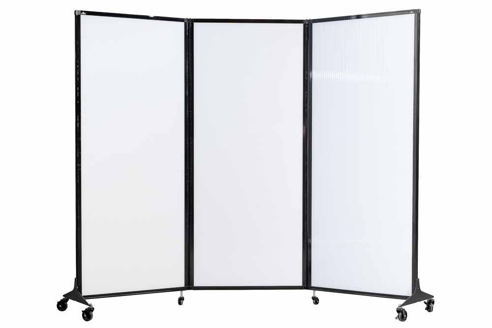 Mobile-folding-privacy-screen-white-polycarbonate