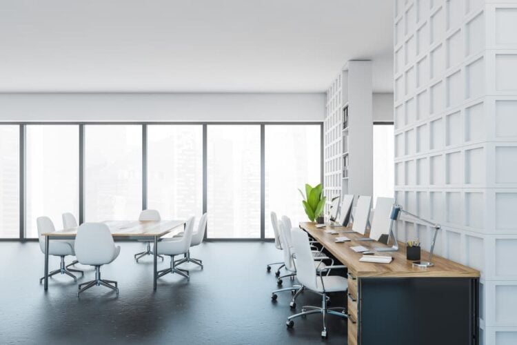 Guide to Office Design for the Small Office Layout - Portable Partitions